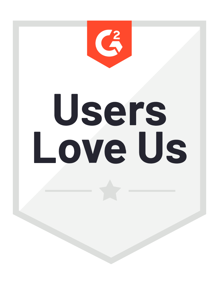 Users love us badge for Playable.